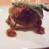 鶏肉とお麩のミルフィーユ仕立て
