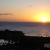 アラモアナビーチの夕日