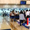 金浦空港　2階JALチェックインカウンター
