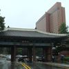 迎賓館　山の麓の入口で此処から新羅ホテルです♪