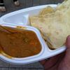 ジャランジャランの野菜カレー（屋台）