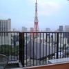 リビングからの眺め：東京タワービュー