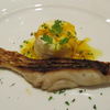 真鯛のソテーとホタテのムース