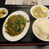 私の写真（青椒肉絲定食）