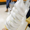 ルタオの牛乳ソフトクリーム　350円