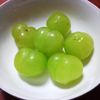 桃？お尻？のように割れてます