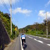 長い登り坂が続く