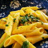 あさりと小松菜のかぼちゃクリームペンネ