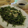 空心菜の炒め物