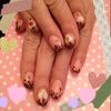 バレンタインチョコネイル