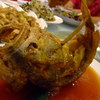 おもてなし料理：大きな魚のフライ