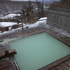 旅館の露天はかけ流し露天でやわらかいお湯