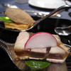 地元素材を使ったｽﾌﾟｰﾝ料理2種