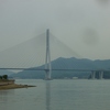 生口島から見たしまなみ海道の多田羅大橋