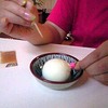 割れた！
