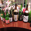 １０種類を１合ずつ飲んで一升酒だー。