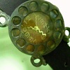 黒電話というタイトルの、手作りアンティーク時計