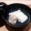 こちらも“夏の白身魚”のその弐・・鱸の椀物