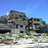 軍艦島に上陸