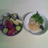 きゅうりのたたき、トマト、他　オリーブオイル和え