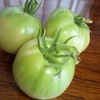 青いトマトがフライに変身！