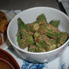 オクラの胡麻和え