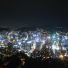 N ソウルタワーから。ソウルの夜景も悪くない