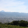 富士山と甲府盆地の眺めが綺麗