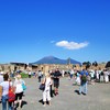 遺跡とベスビオ火山