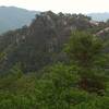 山頂から見る山(2012/10)
