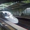 新神戸　ひかり　→　のぞみ　に乗換