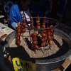 赤じゃがいも焼き