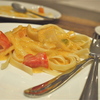 このパスタ美味しい♪