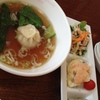 彩華の日替わりランチ＠８００円・小龍包のスープ仕立