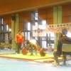息子のデッドリフトの試技　２００ｋｇ