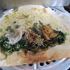 野菜　昆布　じゃがいも　麺　自分で包む