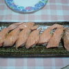 サーモン　炙ってみました