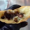 プンオパン断面、あまり甘くない餡子が特徴