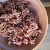 萩茶碗とのコントラストが好き