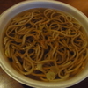 部屋で食べた年越しそば♪