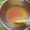 湯銭で溶かす