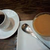 コーヒーとプリン