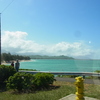 遠目からビーチを一望
