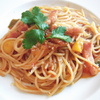 パスタ　とまとそーすはぜんぶ同じ味です