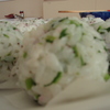 【３】お内裏様の胴体・・・青菜+のり
