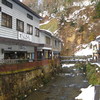 川を挟んでの町並み