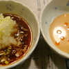 タレはポン酢と胡麻ダレ