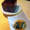 日本酒とお通し