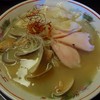 鶏貝白湯らーめん880円　フスマにかけろ