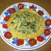 ほうれん草のスペイン風オムレツ